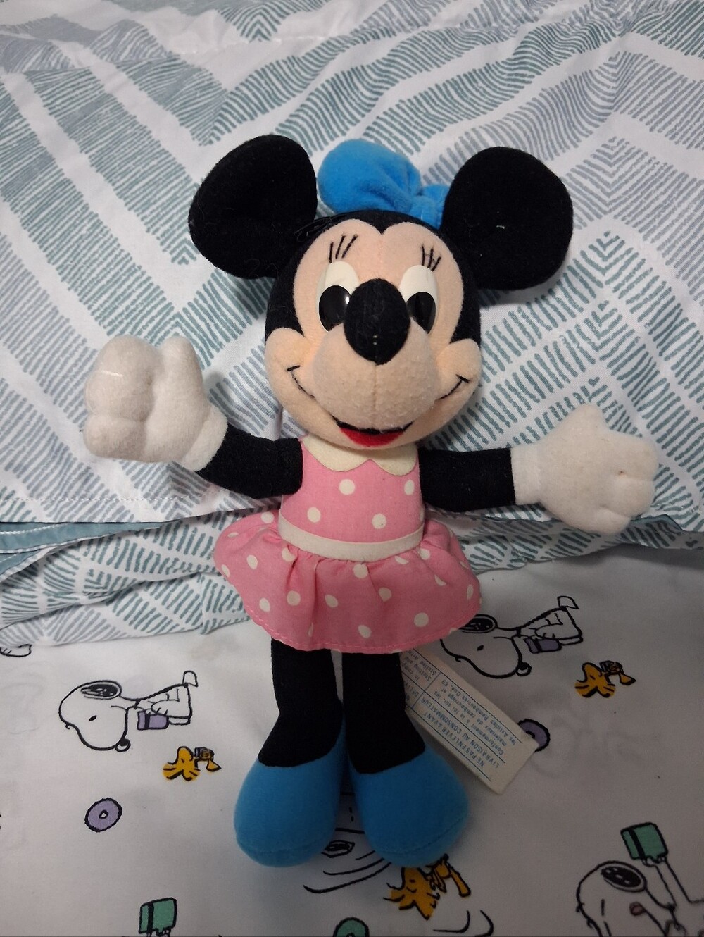 Vintage Disney Minnie Mouse Plush Stuffed Doll